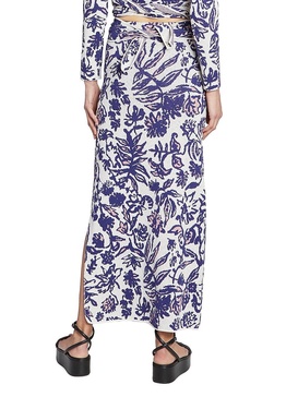 Kyra Floral Knit Maxi Skirt