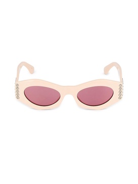 51MM Oval Sunglasses
