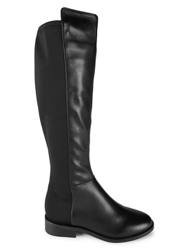 Harrah Mixed Media Knee-High Boots