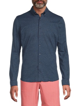 Daniel JU Textured Long Sleeve Shirt