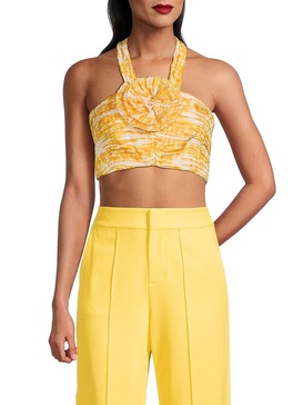 Senna Tie Dye Crop Top