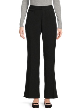 Flat Front Wide Leg Pants
