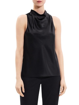 Sleeveless Cowlneck Top