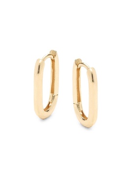 14K Yellow Gold Huggie Earrings
