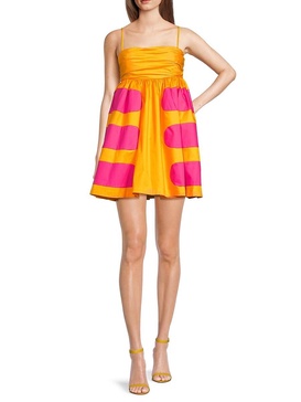 Aslin Striped Minidress