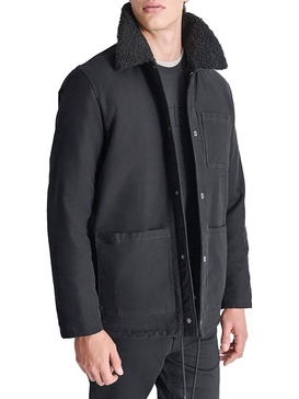 Faux Shearling Trucker Jacket