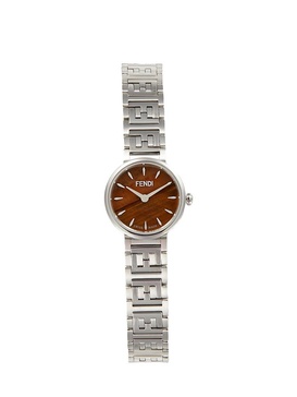 Forever Fendi Stainless Steel, 0.02 TCW Diamond Bracelet Watch/19MM