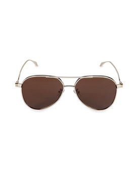 59MM Aviator Sunglasses