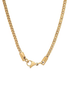 Stainless Steel Petite Franco-Link Necklace