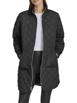Quilted Longline Jacket