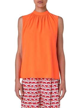 Silk Sleeveless Blouse