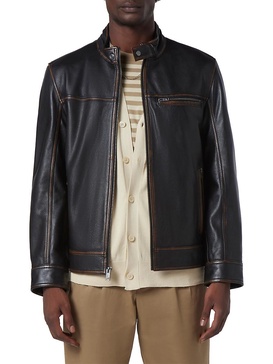 Caruso Leather Racing Jacket