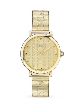 Missoni Logo Guilloché Bracelet Watch