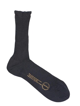 ribbed lurex socks