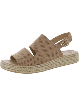 oh hey womens slingback leopard print espadrilles