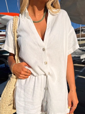 parker button down in white