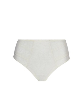 women's high waist brief in ecru