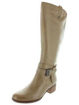 dev womens wide calf leather riding boots
