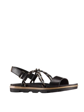 women's torpeda ii sandal in black.sahara