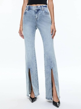 winslow slim slit jeans in harlow vintage blue