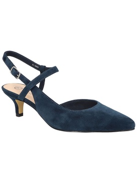 kayce womens leather ankle strap pumps