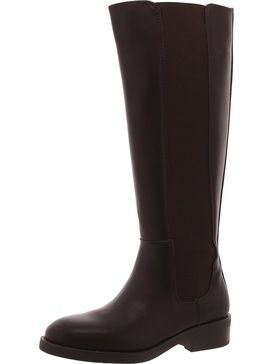 julip womens tall faux leather knee-high boots