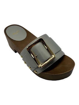 ellin 6238125 women's oceania calf plain leather buckled sandals