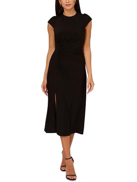 womens knit cap sleeves sheath dress