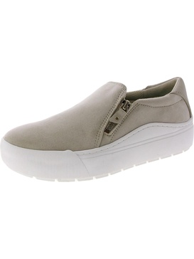 time off now womens zipper lifestyle slip-on sneakers