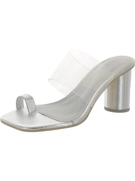 naomie womens leather open toe heels