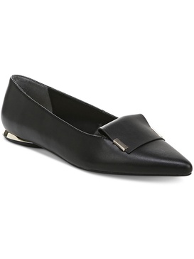 samanthaa womens faux leather dressy flat shoes