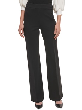 womens logo high rise wide leg pants