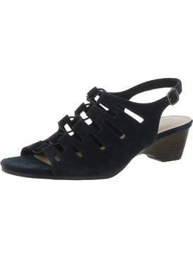 womens suede ankle strap strappy sandals