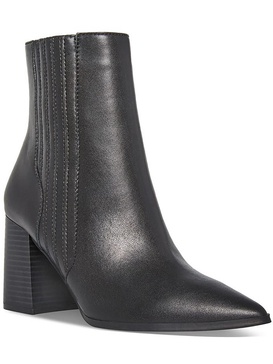 iconic womens leather pointed toe booties