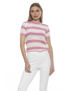 chloe crochet top