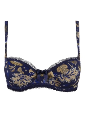 magie nature tulip bra in navy/tan