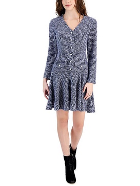 womens knit above knee sweaterdress