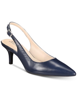 babbsy womens pointed toe slingback heels