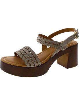 jud-italy womens ankle strap round toe block heel