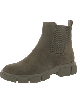 priya womens suede waterproof chelsea boots