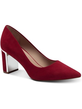 jensonn womens leather pointed toe dress heels