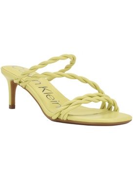 ileyia womens faux leather kitten slide sandals