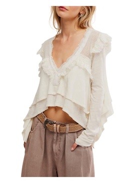eva top in white