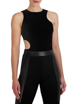 womens cut-out tank bodysuit