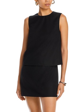 womens above knee lined shift dress