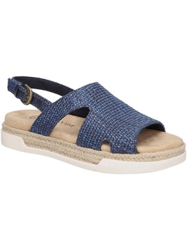 kato womens woven buckle slingback sandals