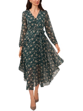 womens floral print long maxi dress
