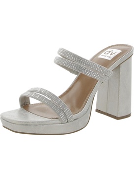 persia womens slip on block heel heels