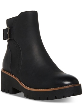 desiree womens faux leather outdoor booties