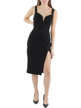 womens woven sleeveless sheath dress